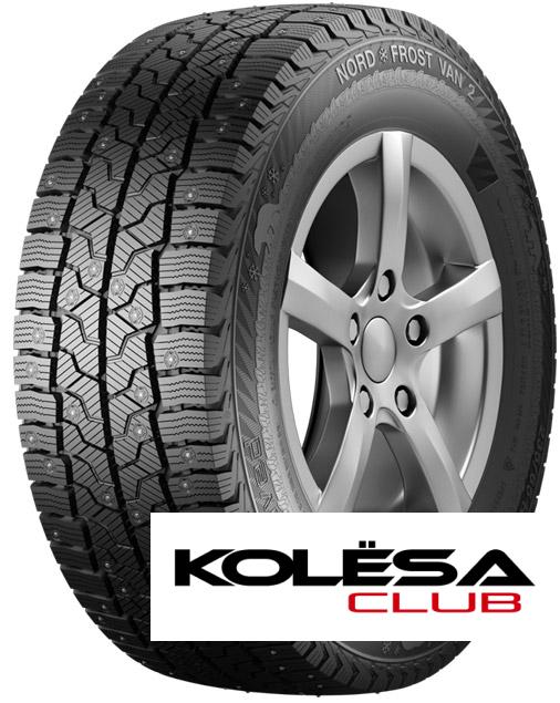 Gislaved 205/75 r16c Nord Frost VAN 2 110/108R Шипы