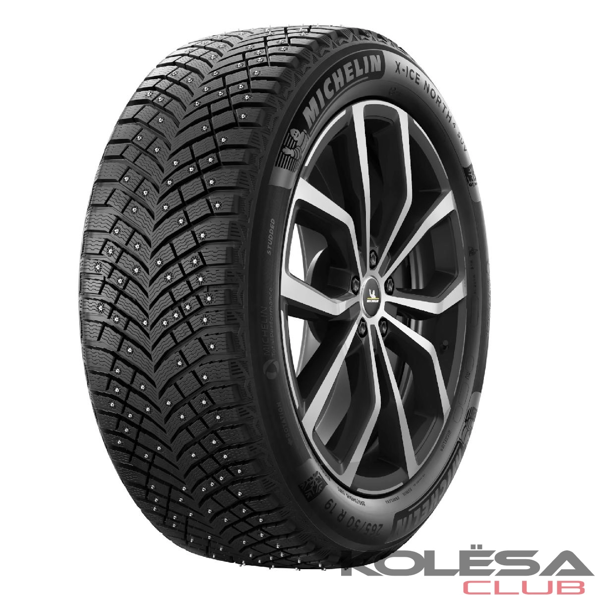 MICHELIN X-ICE North 4 SUV 225/60R17 103T XL шип*(2021)