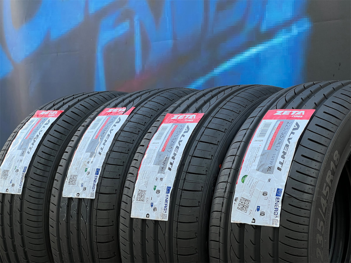 Комплект (4 шт) Zeta Alventi 225/55 R17 101W