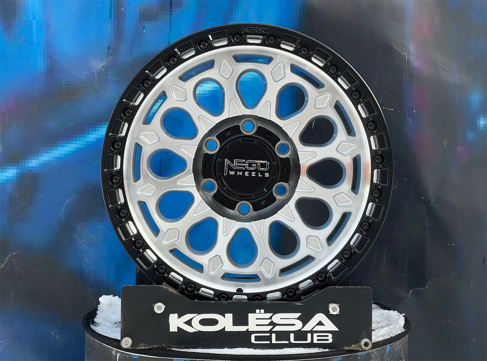 Комплект (4 шт) Negu N06 8,5j-17 6*139,7 ET0 d100,1 SMF+MBL