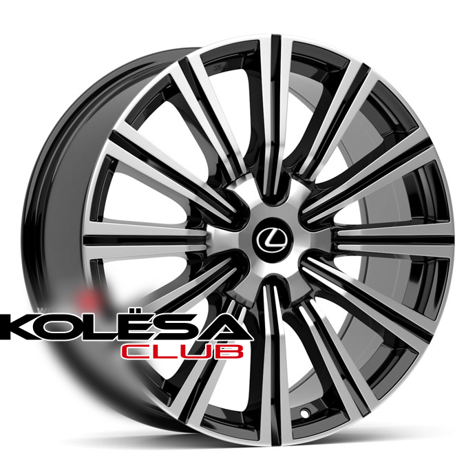 2W Wheels 330 8,5j-20 6*139,7 ET25 d106,1 Black Machined (BP)