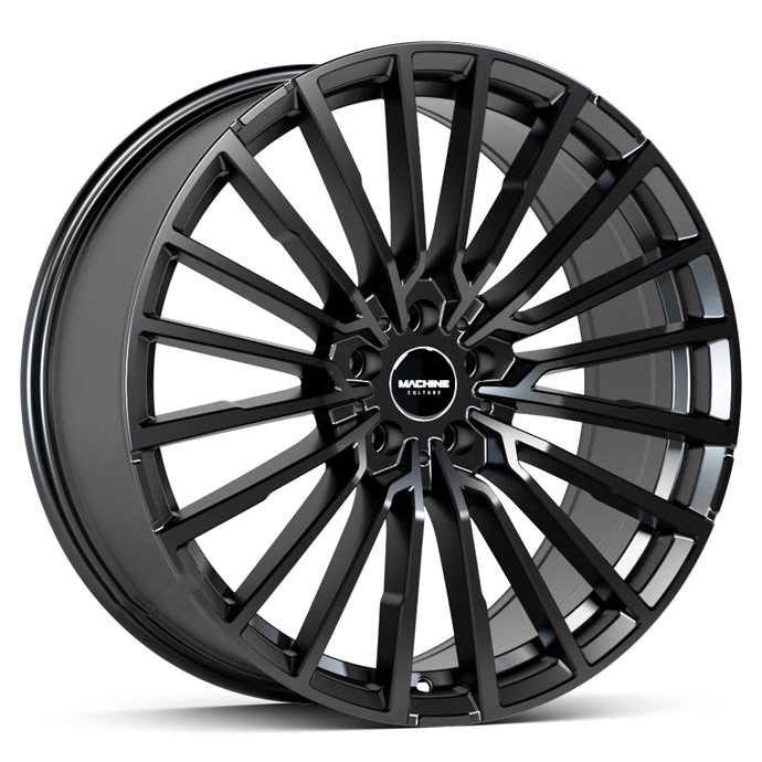 2W Wheels 122 8,5j-20 5*108 ET30 d73,1 Matt Black (MB)
