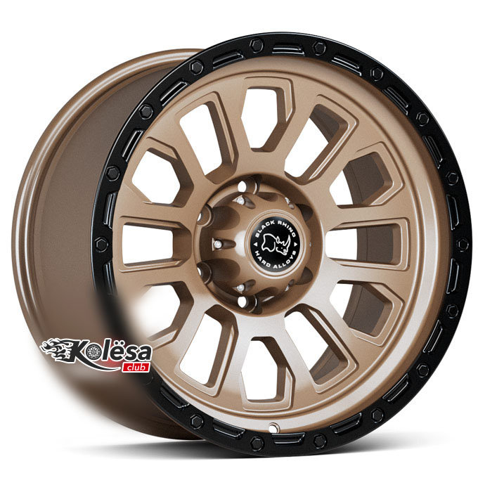 2W Wheels HX 991 FF 9,5j-18 6*139,7 d106,1 Bronze Black Lip (MZB)
