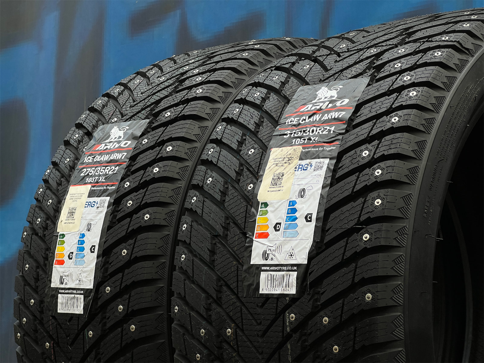 Комплект разноширокий Arivo Ice Claw ARW7 315/30 R21 и 275/35 R21