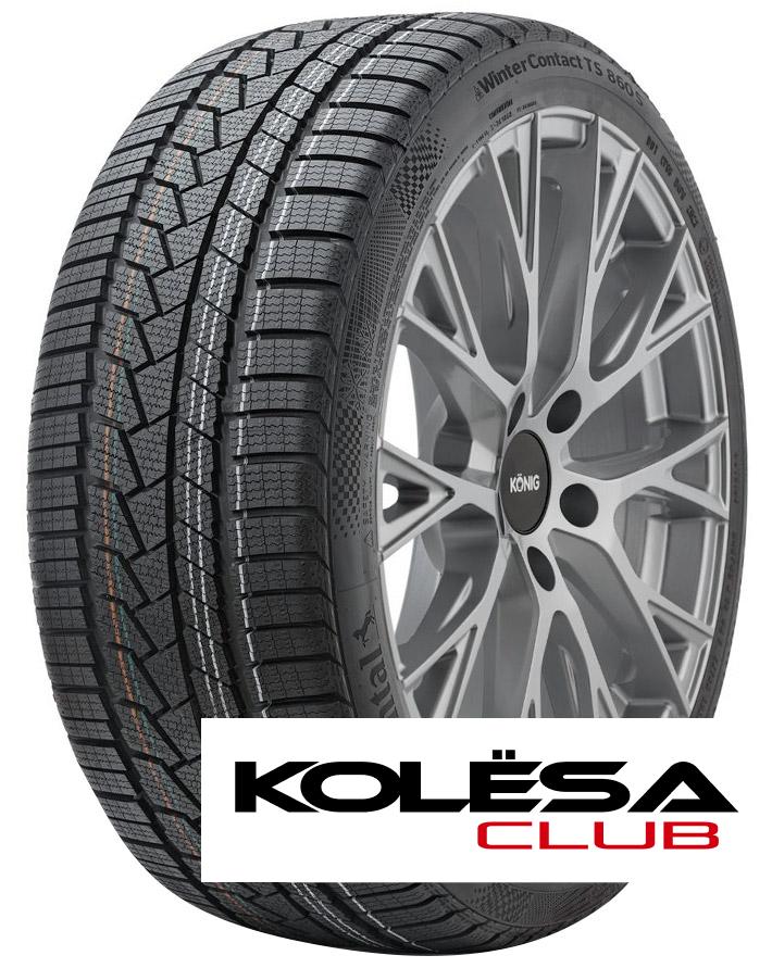 Continental 275/35 r20 WinterContact TS 860 S 102V Runflat
