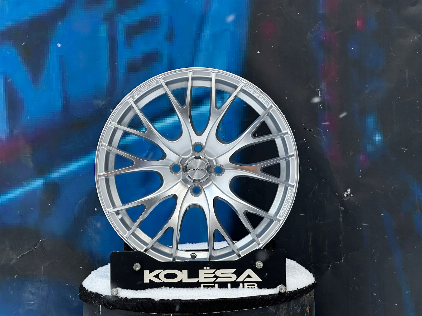 Комплект (4 шт) Weds Design SA20R 7,5j-17 4*100 ET40 d73,1 SMF