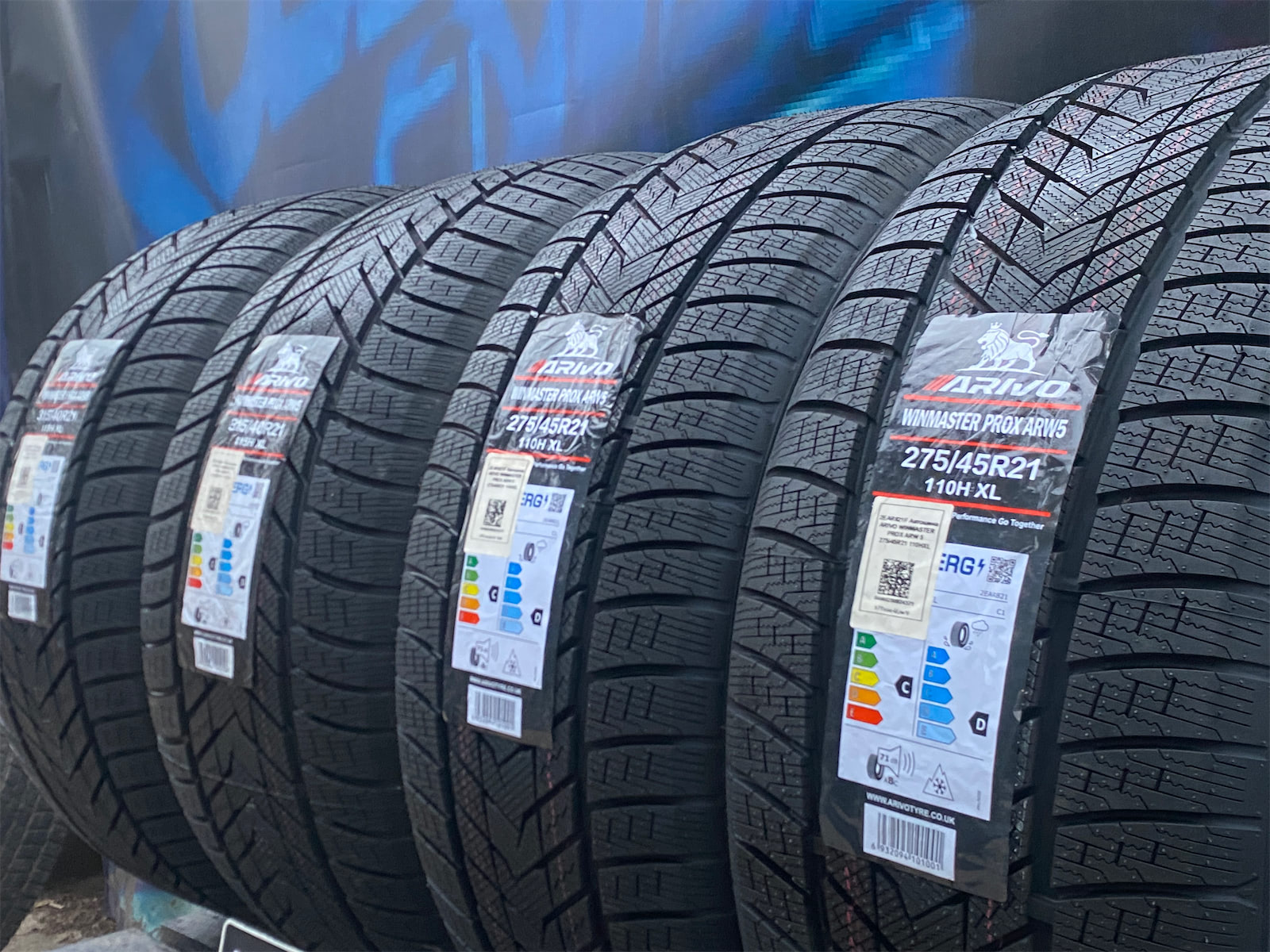 Комплект разноширокий Arivo Winmaster ProX ARW5 275/45 R21 и 315/40 R21