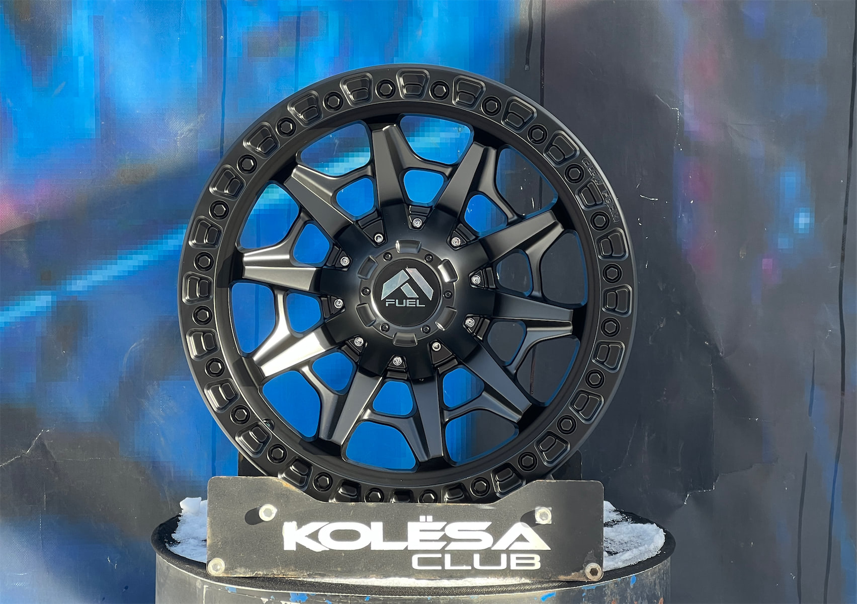 Комплект (4 шт) Fuel Design Covert 8,5j-17 5*127 ET10 d78,1 MB