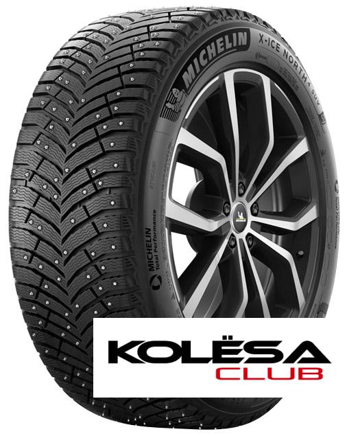 Michelin 235/60 r18 X-Ice North 4 SUV 107T Шипы