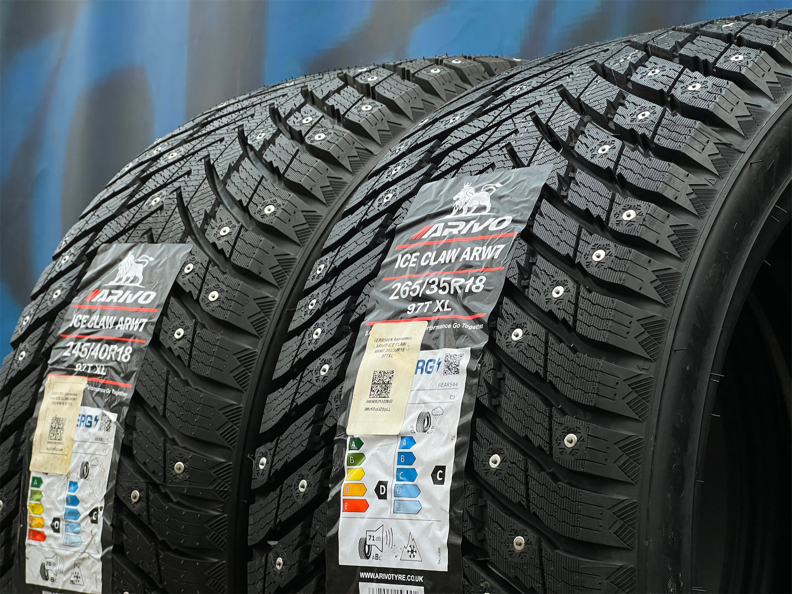 Комплект разноширокий Arivo Ice Claw ARW7 265/35 R18 и 245/40 R18