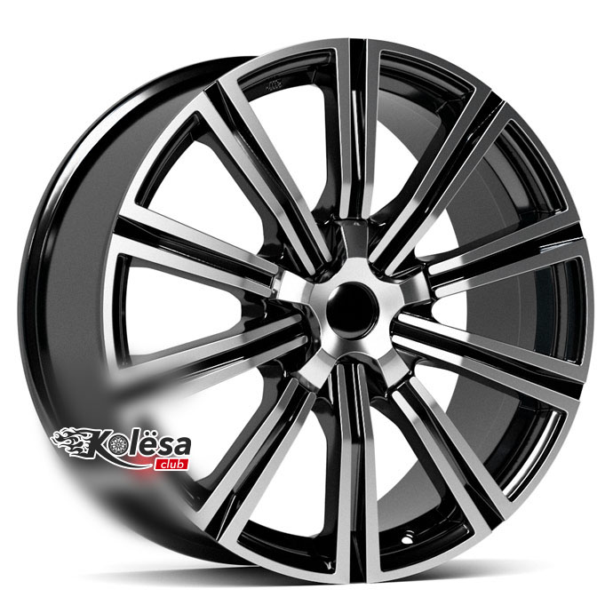 2W Wheels 334 8,5j-20 5*150 ET50 d110,1 Black Machined (BP)