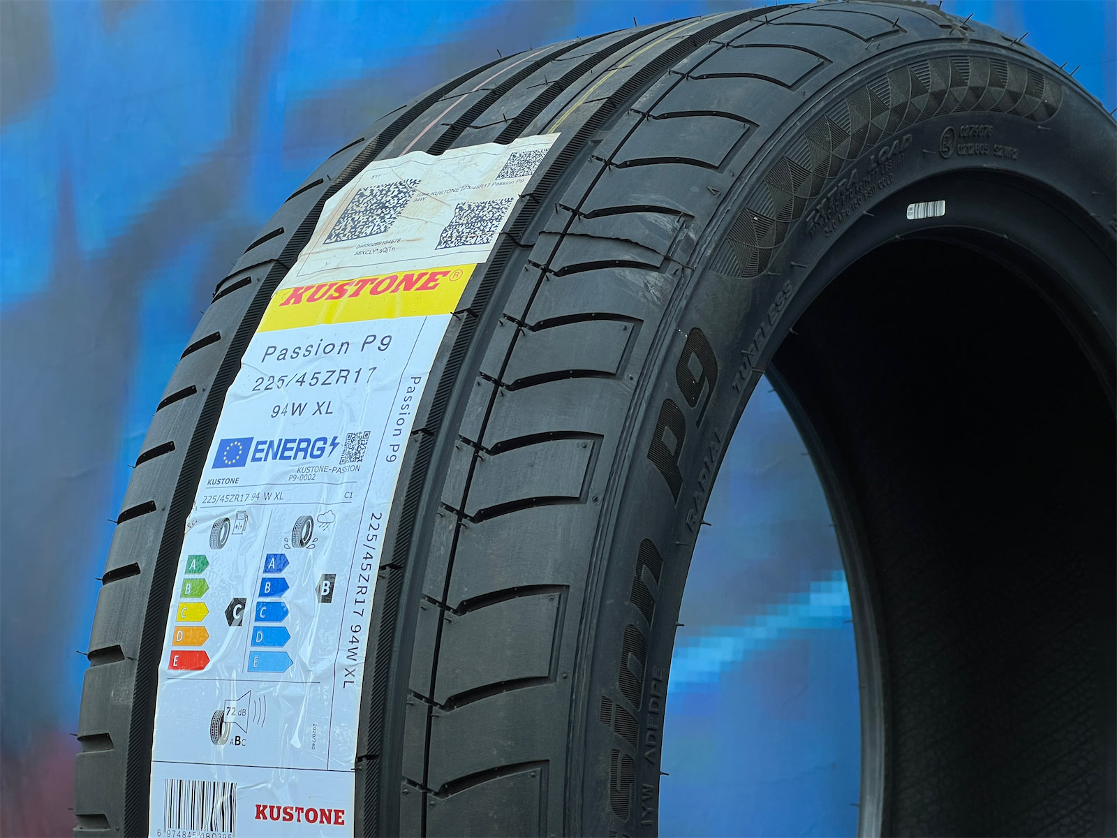 Комплект (4 шт) Kustone Passion P9 225/45 R17 94W