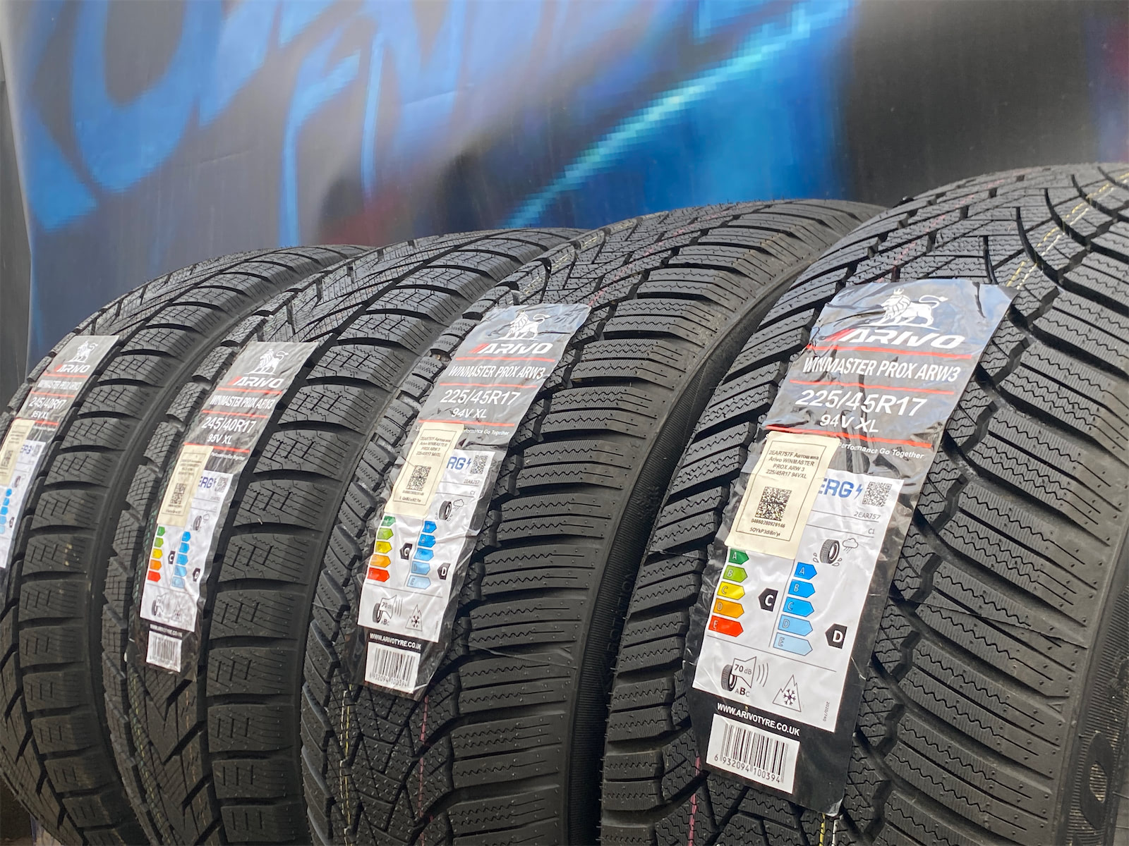 Комплект разноширокий Arivo Winmaster ProX ARW3 225/45 R17 и 245/40 R17