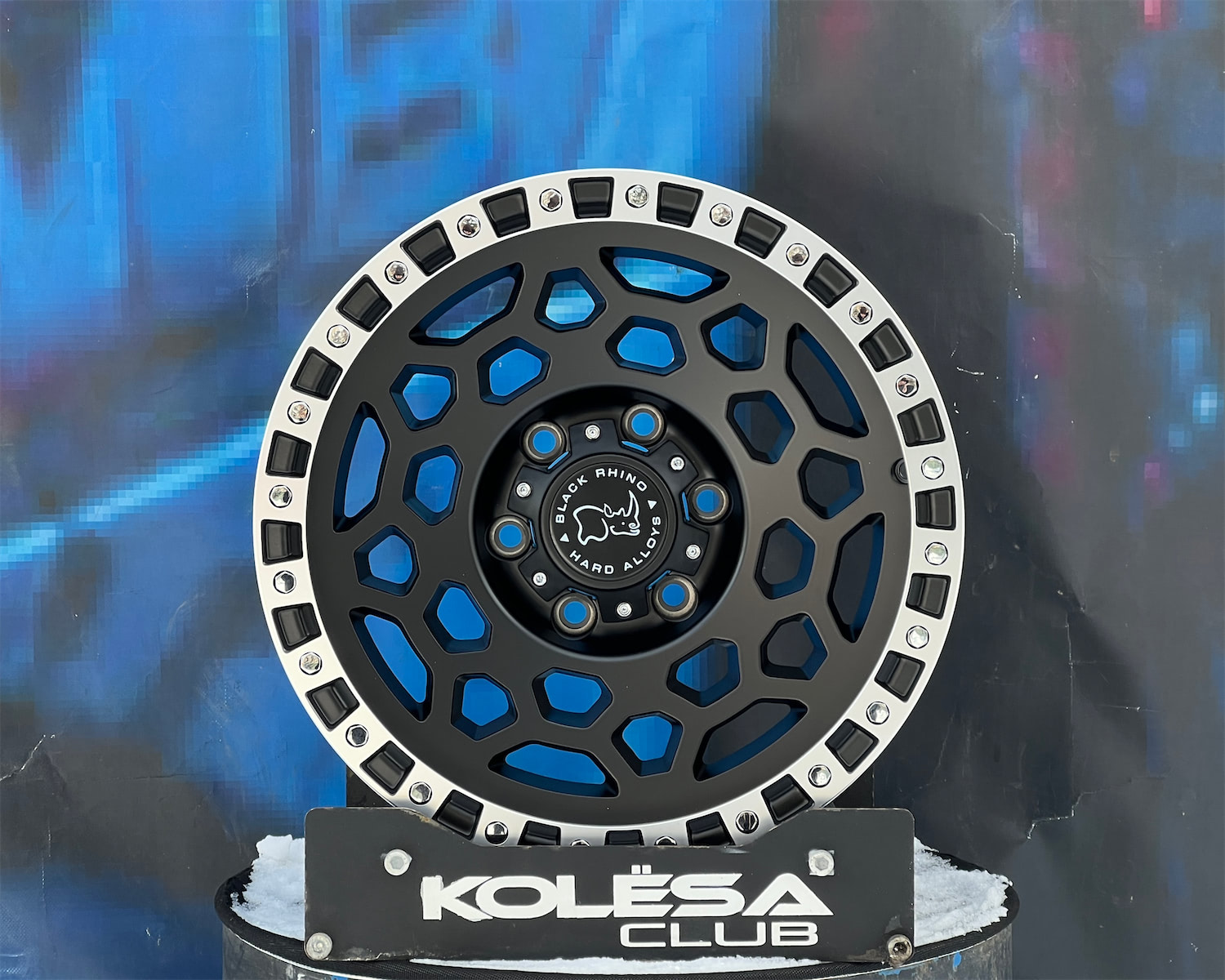 Комплект (4 шт) Black Rhino Diamante 9j-17 6*139,7 ET0 d110 MBML