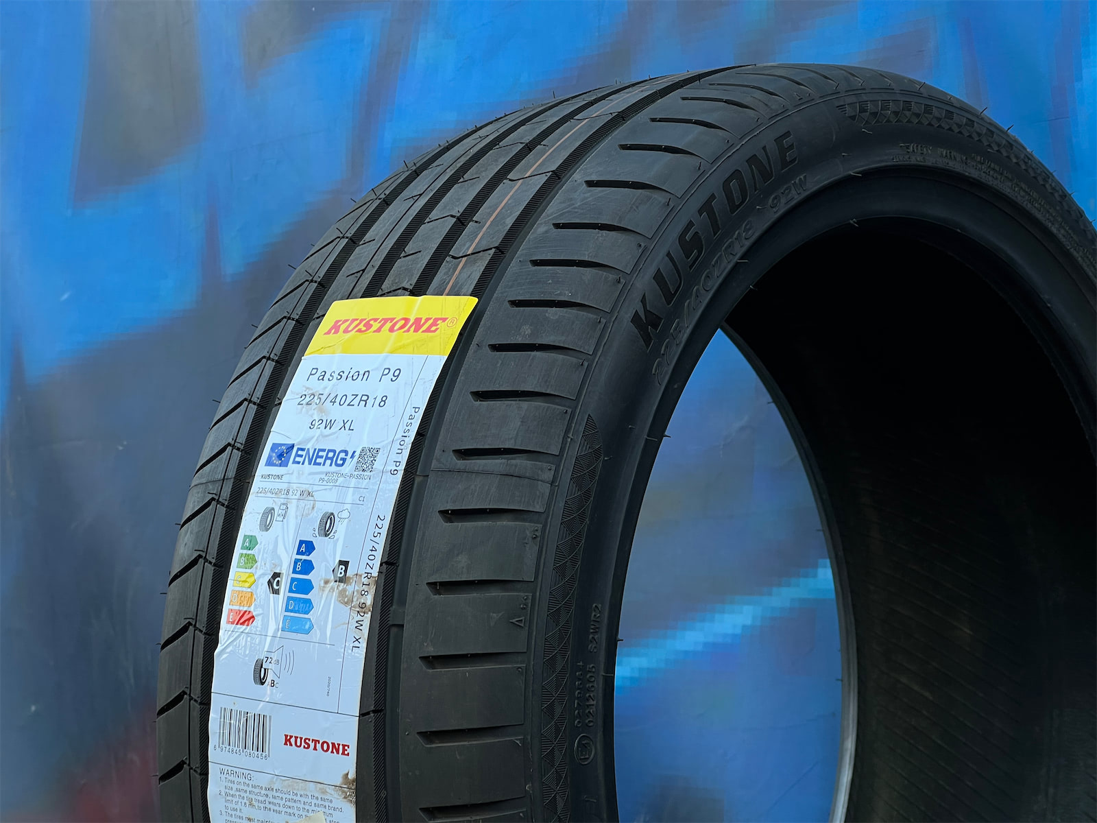 Комплект (4 шт) Kustone Passion P9 225/40 R18 92W