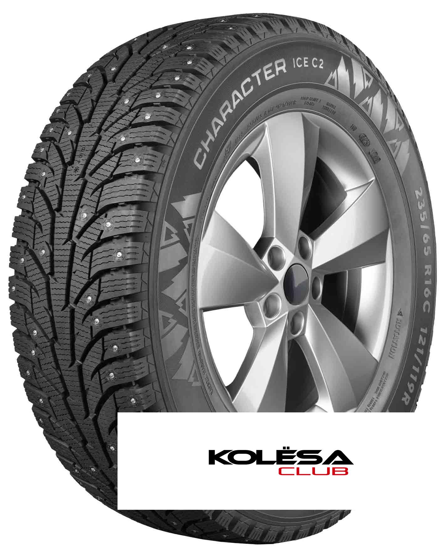 Ikon 235/65 r16c Character Ice C2 121/119R Шипы