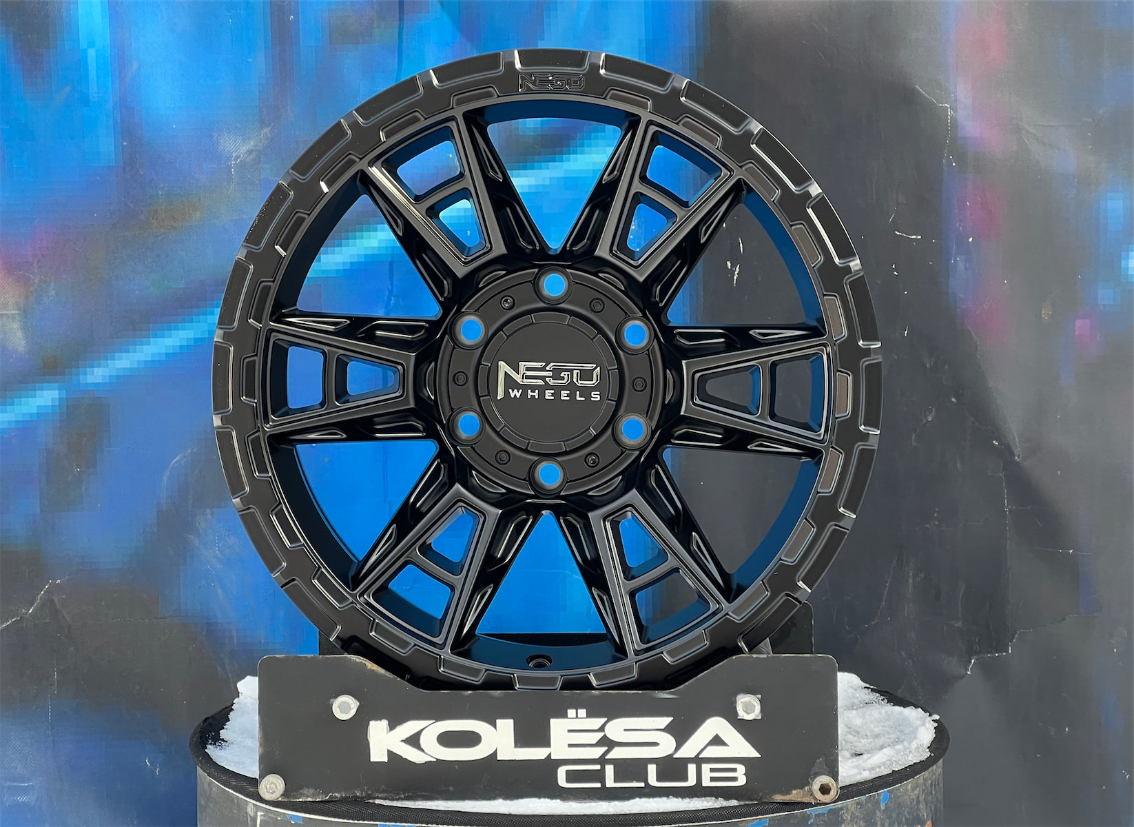 Комплект (4 шт) Negu N10 8,5j-17 6*139,7 ET0 d100,1 MB