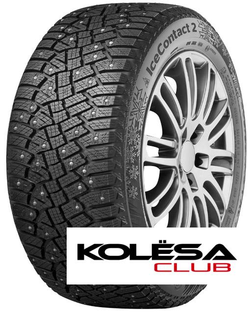 Continental 215/60 r17 IceContact 2 SUV KD 96T Шипы