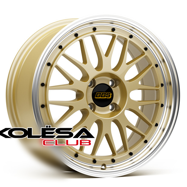 2W Wheels FF 409 7,5j-17 4*100 ET38 d73,1 Gold Lip (GLDL)