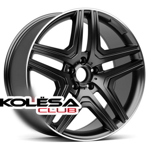 2W Wheels 253 9j-20 5*112 ET45 d66,6 Matt Black Lip (MBL)