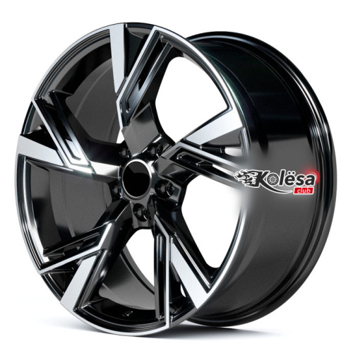 2W Wheels 343 8,5j-19 5*112 ET30 d66,6 Black Machined (BP)