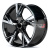 2W Wheels 343 8,5j-19 5*112 ET30 d66,6 Black Machined (BP)