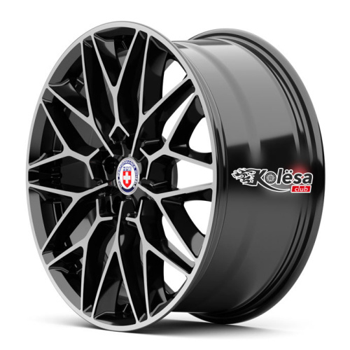 2W Wheels 520 HRE 8j-18 5*108 ET40 d63,4 Black Machined (BP)