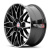 2W Wheels 520 HRE 8j-18 5*108 ET40 d63,4 Black Machined (BP)