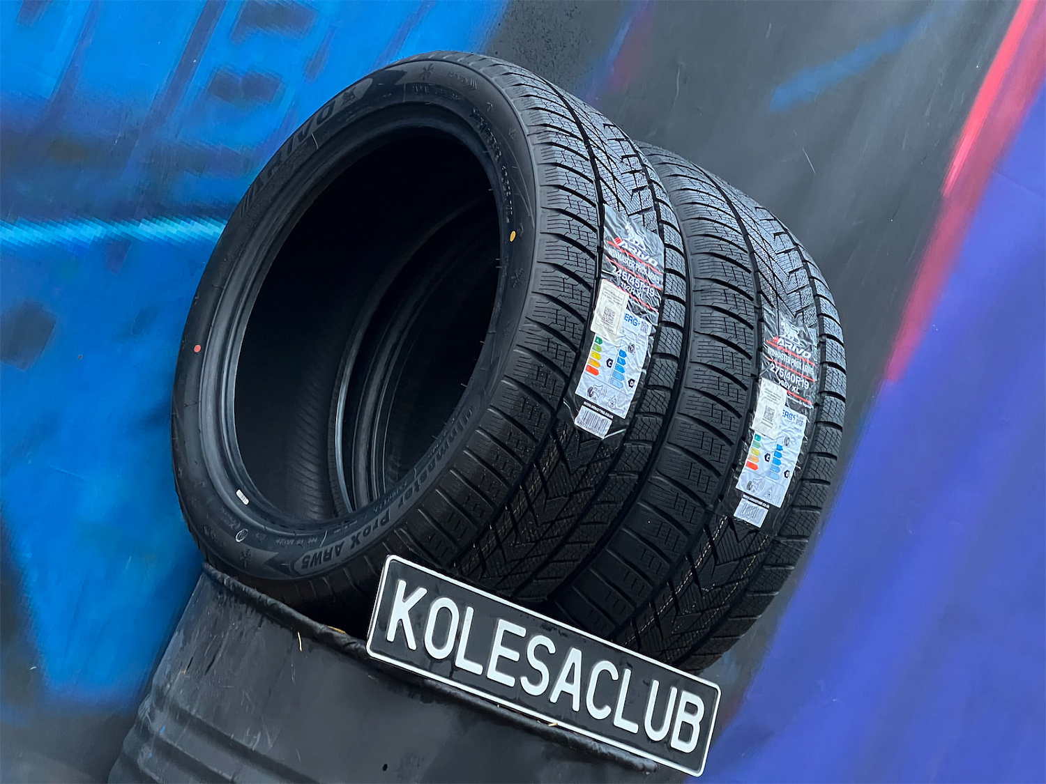 Комплект разноширокий Arivo Winmaster ProX ARW5 245/45 R19 и 275/40 R19