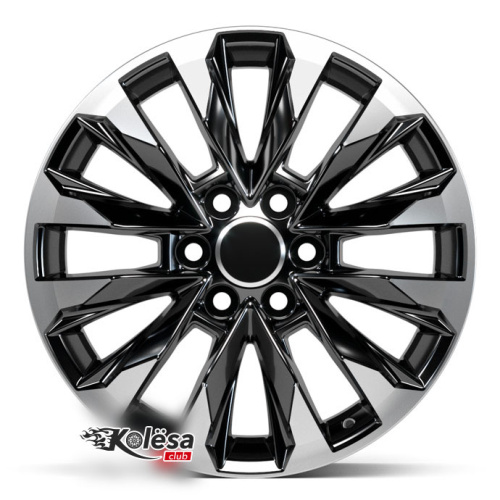 2W Wheels 324 8j-20 6*139,7 ET45 d95,1 Black Machined (BP)