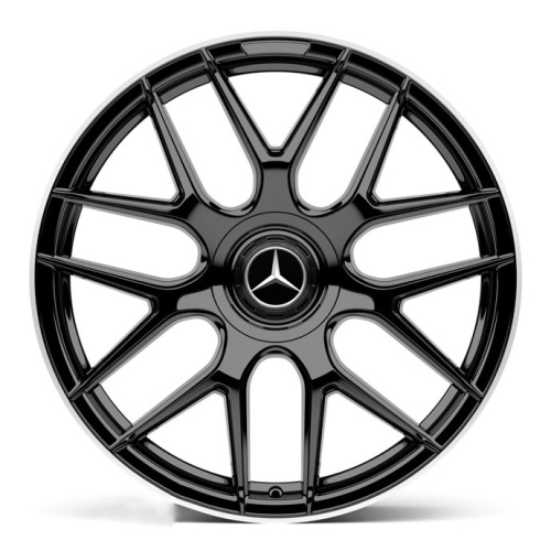 2W Wheels 250 9,5j-20 5*112 ET45 d66,6 Black Lip (BL)