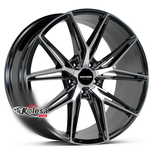 2W Wheels MC 306 8j-18 5*112 ET38 d66,6 Black Machined (BP)