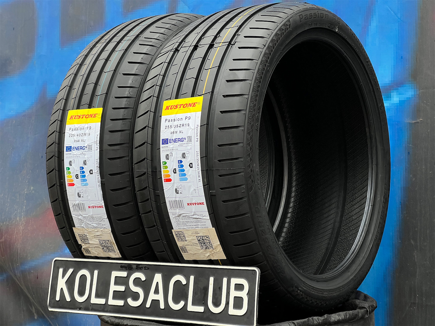 Комплект (4 шт) Kustone Passion P9 225/40 R19 93W