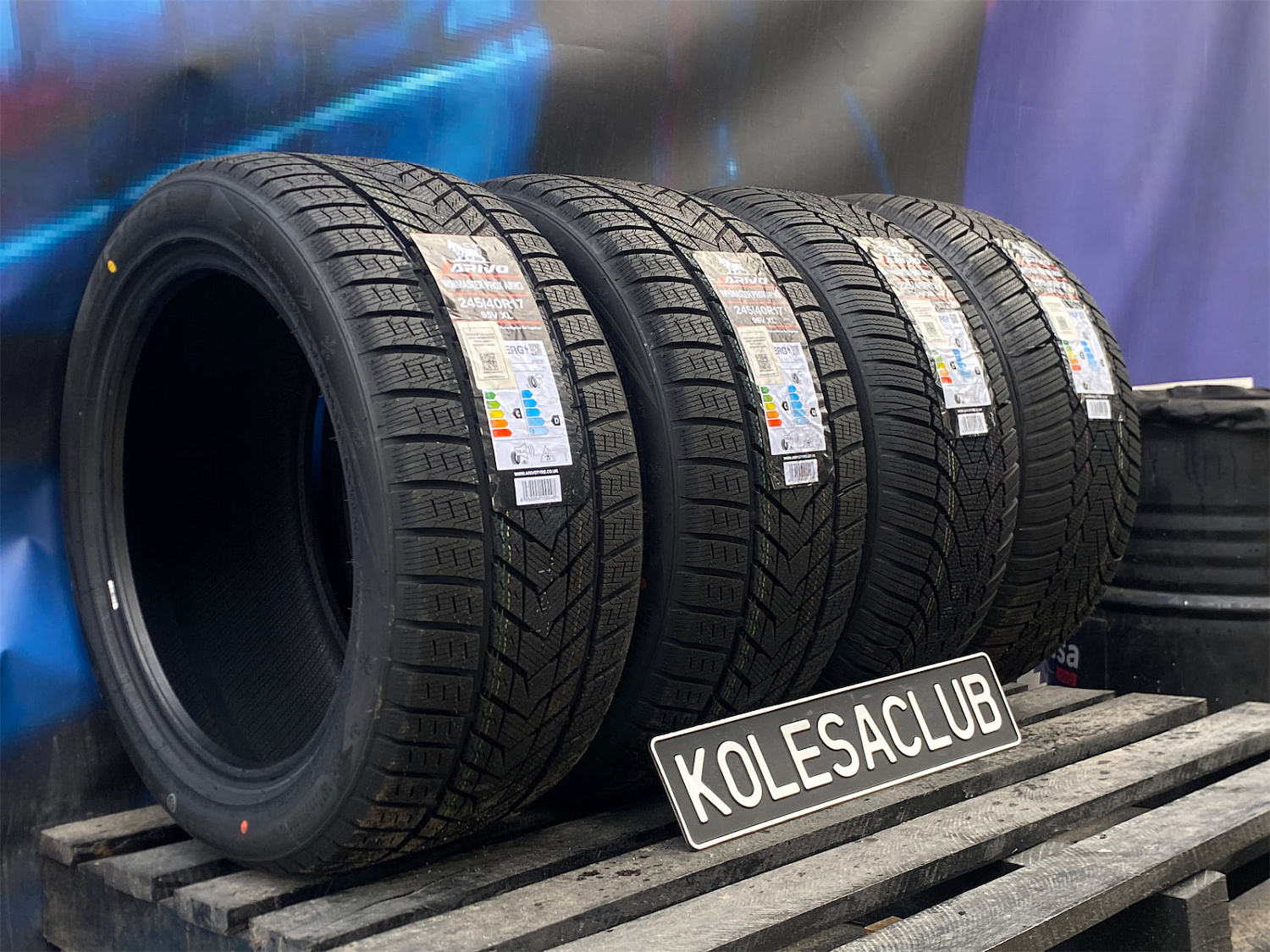 Комплект разноширокий Arivo Winmaster ProX ARW3 245/40 R17 и 225/45 R17