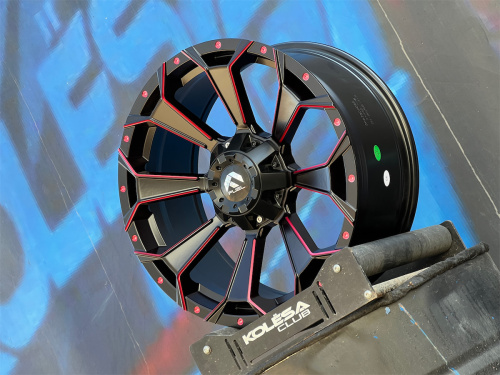 Комплект (4 шт) Fuel Design Assault 9j-20 6*139,7 ET18 d110,1 MBMW+RT