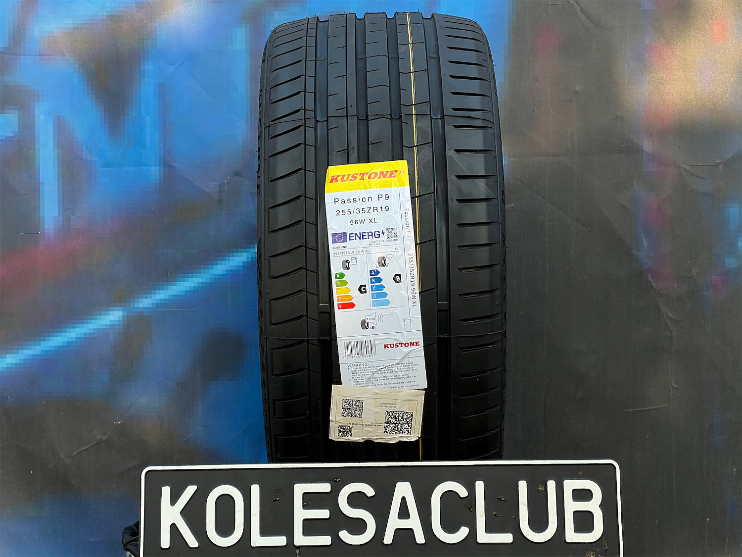 Комплект разноширокий Kustone Passion P9 225/40 R19 и 255/35 R19