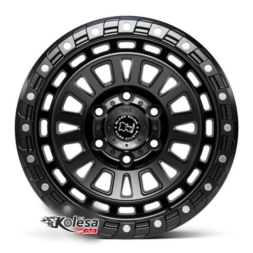 2W Wheels HX 990 8j-17 6*139,7 ET-12 d106,1 Matt Black (MB)