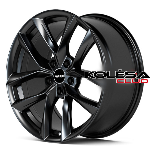 2W Wheels 121 8,5j-18 5*114,3 ET40 d73,1 Matt Black (MB)