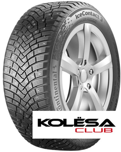 Continental 235/55 r19 IceContact 3 105T Шипы