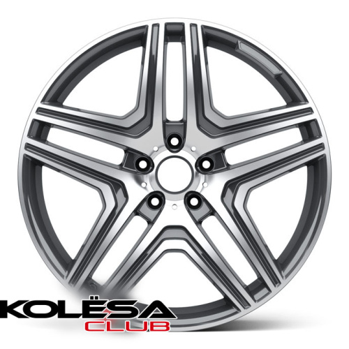 2W Wheels 253 8,5j-18 5*112 ET35 d66,6 Gunmetal Machined (GMP)