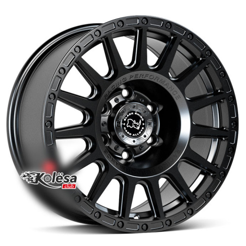 2W Wheels HX 980 8j-17 6*139,7 ET10 d106,1 Matt Black (MB)