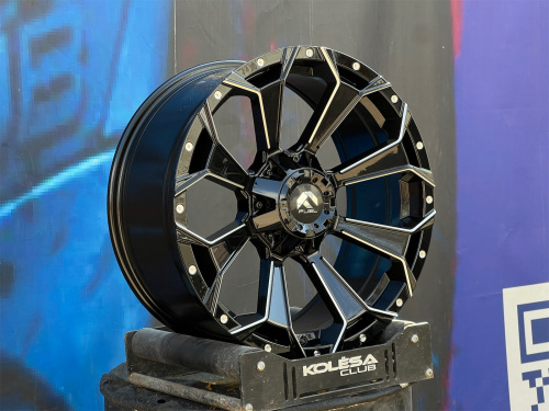 Комплект (4 шт) Fuel Design Assault 9j-20 6*139,7 ET18 d110,1 B+M