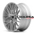 2W Wheels MC 308 8,5j-19 5*114,3 ET40 d67,1 Silver Machined (SP)