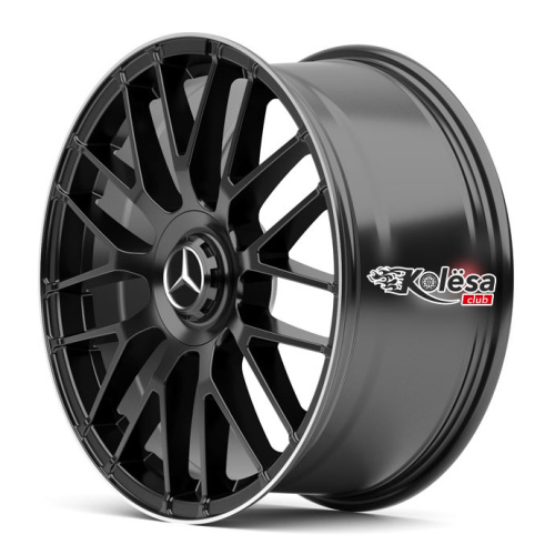 2W Wheels 256 8,5j-19 5*112 ET38 d66,6 Matt Black Lip (MBL)