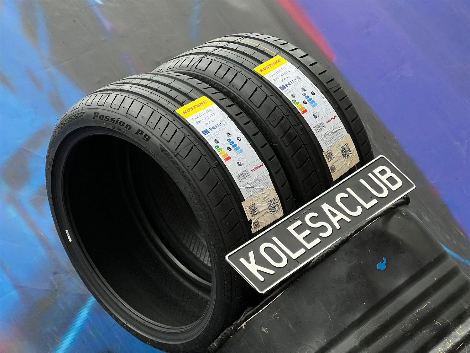 Комплект (4 шт) Kustone Passion P9 225/40 R19 93W