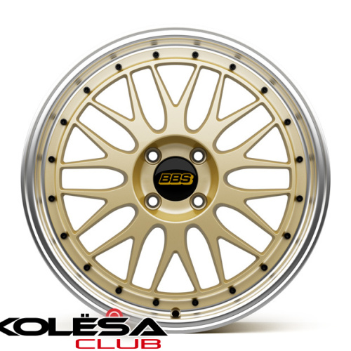 2W Wheels FF 409 7,5j-17 4*100 ET38 d73,1 Gold Lip (GLDL)