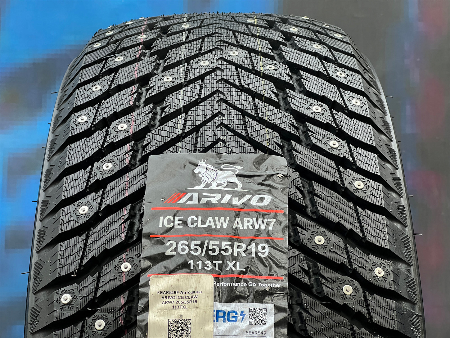 Комплект (4 шт) Arivo Ice Claw ARW7 265/55 R19 113T