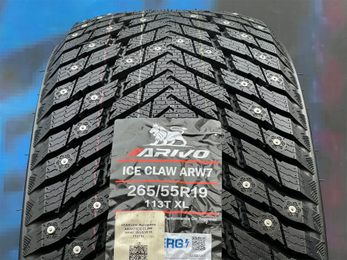 Комплект (4 шт) Arivo Ice Claw ARW7 265/55 R19 113T