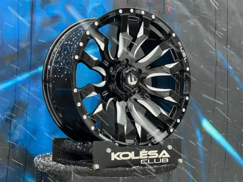 Комплект (4 шт) Fuel Design Blitz 9j-20 6*139,7 ET20 d110,1 B+M