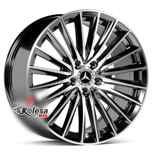 2W Wheels 262 9j-19 5*112 ET45 d66,6 Black Machined (BP)